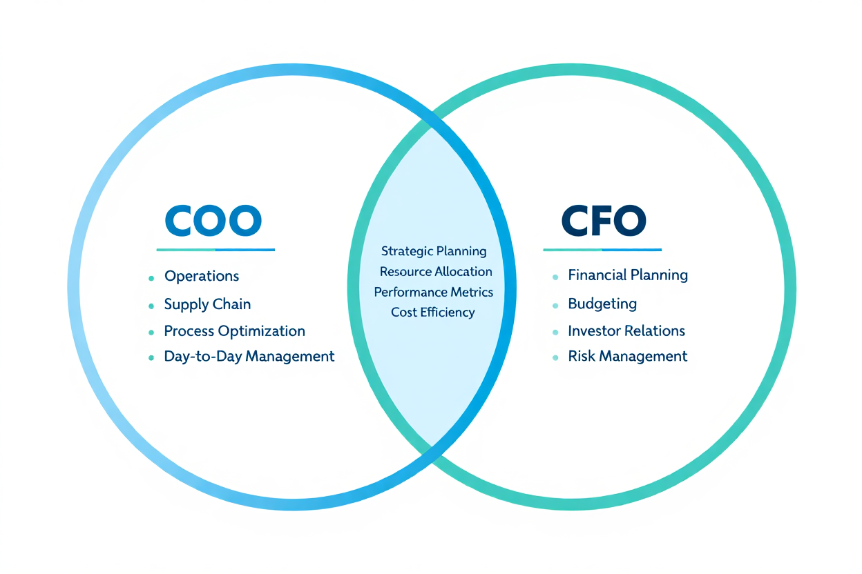 COO CFO Venn Diagram
