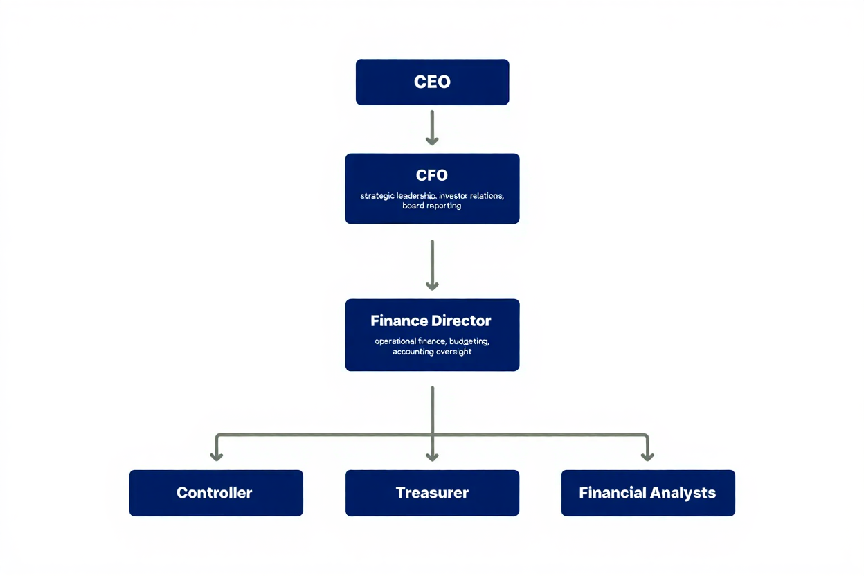 Finance Hierarchy Org Chart
