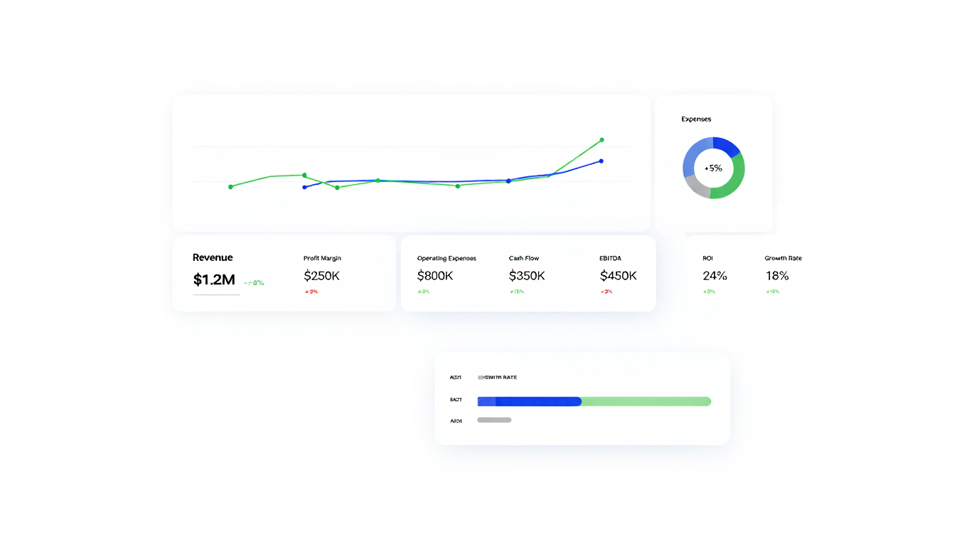 Minimalist Financial Dashboard 1