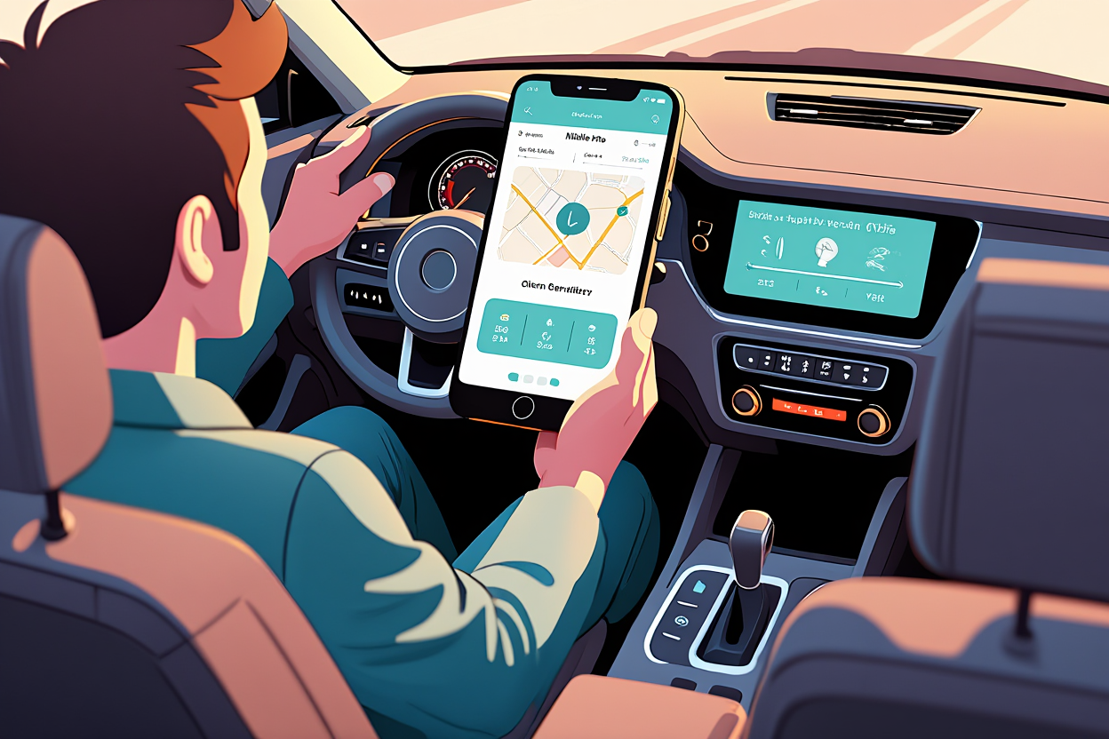 Driver Logging Miles