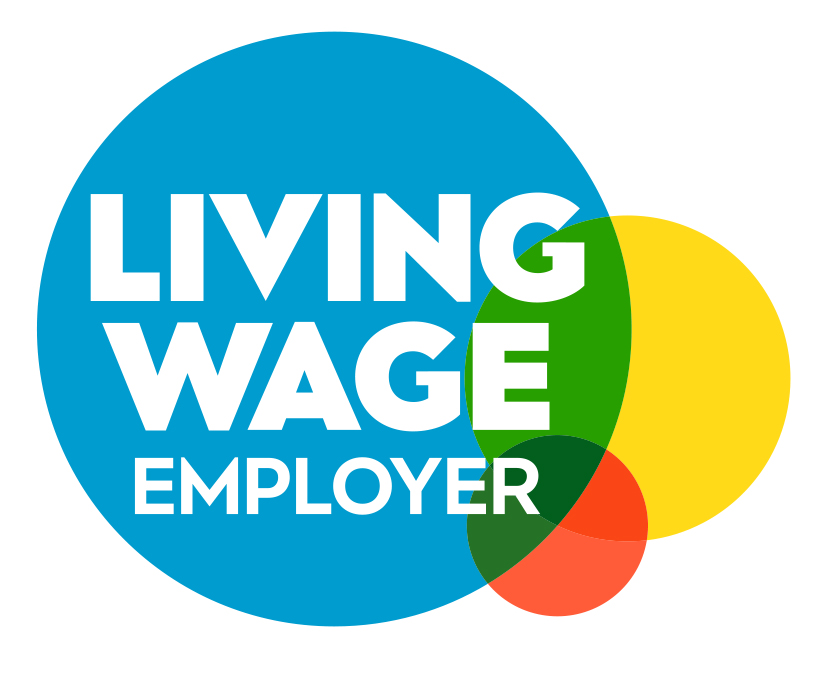 Living Wage Employer accredited by the Living Wage Foundation